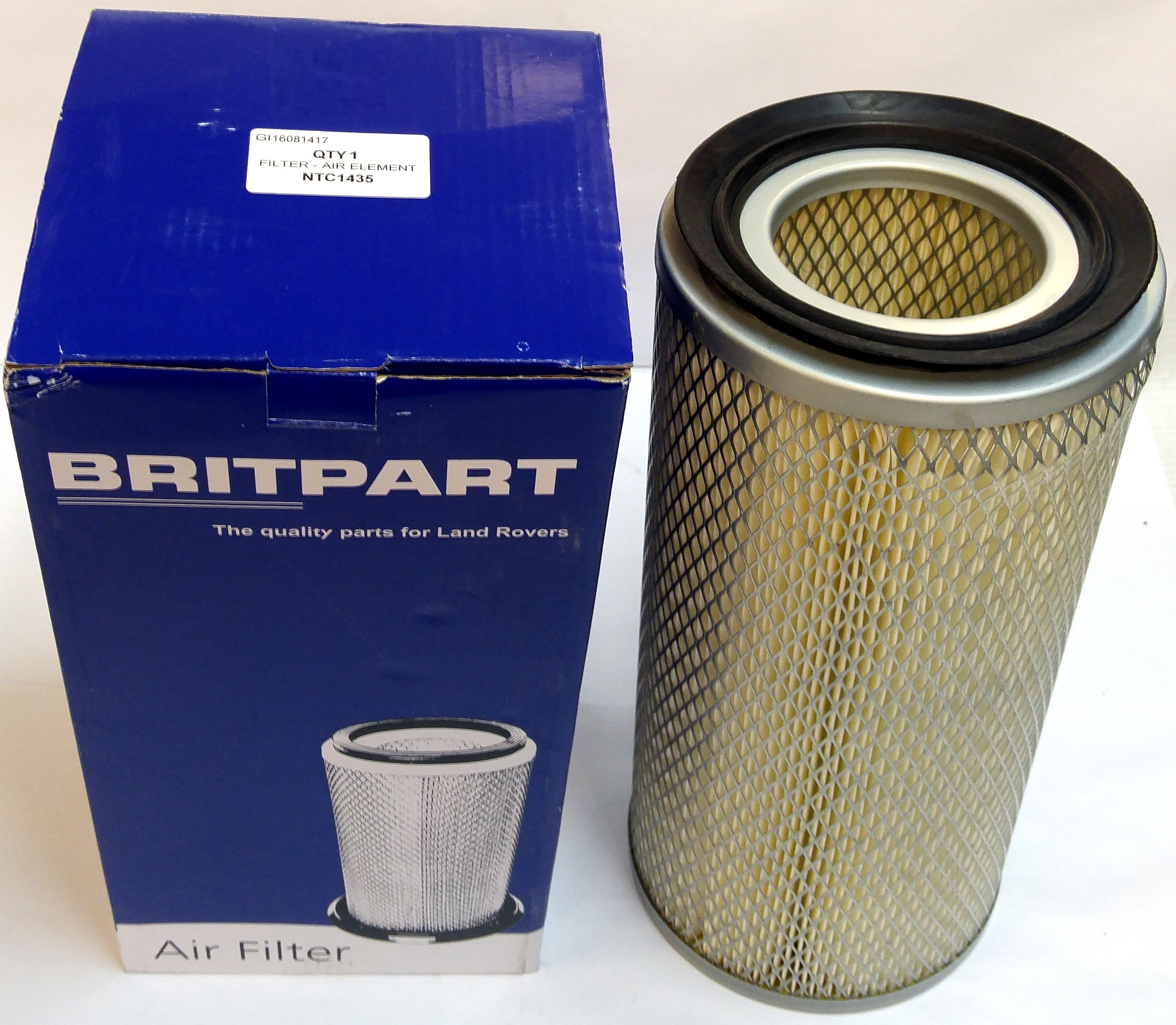 Фильтр воздушный D1 E (NTC1435||BRITPART)